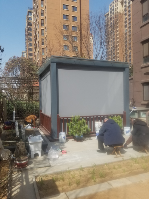 煙臺小區(qū)涼亭防風(fēng)卷簾.jpg